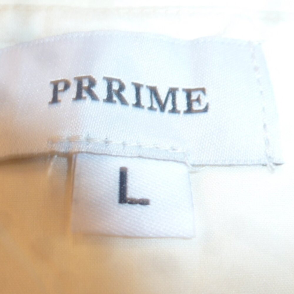 PRRIME  Sexy Side Slit Maxi Dress – Ivory – Size L (Runs Small) NWT - Picture 11 of 11
